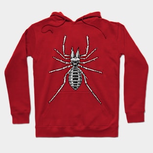 Creepy Large Hairy Halloween Spider Hoodie